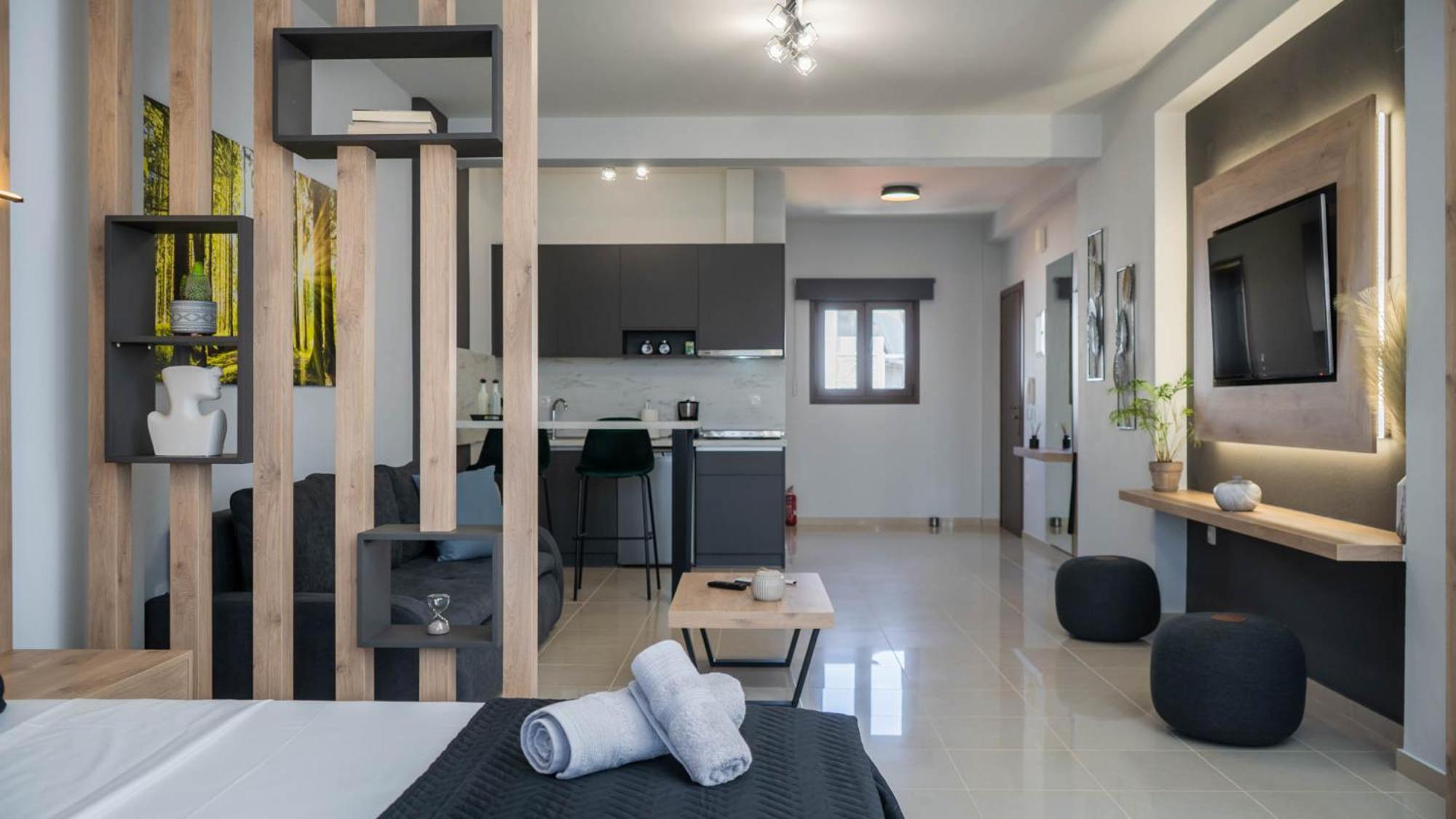 Alba Suite Apartment Kalampáka Eksteriør bilde