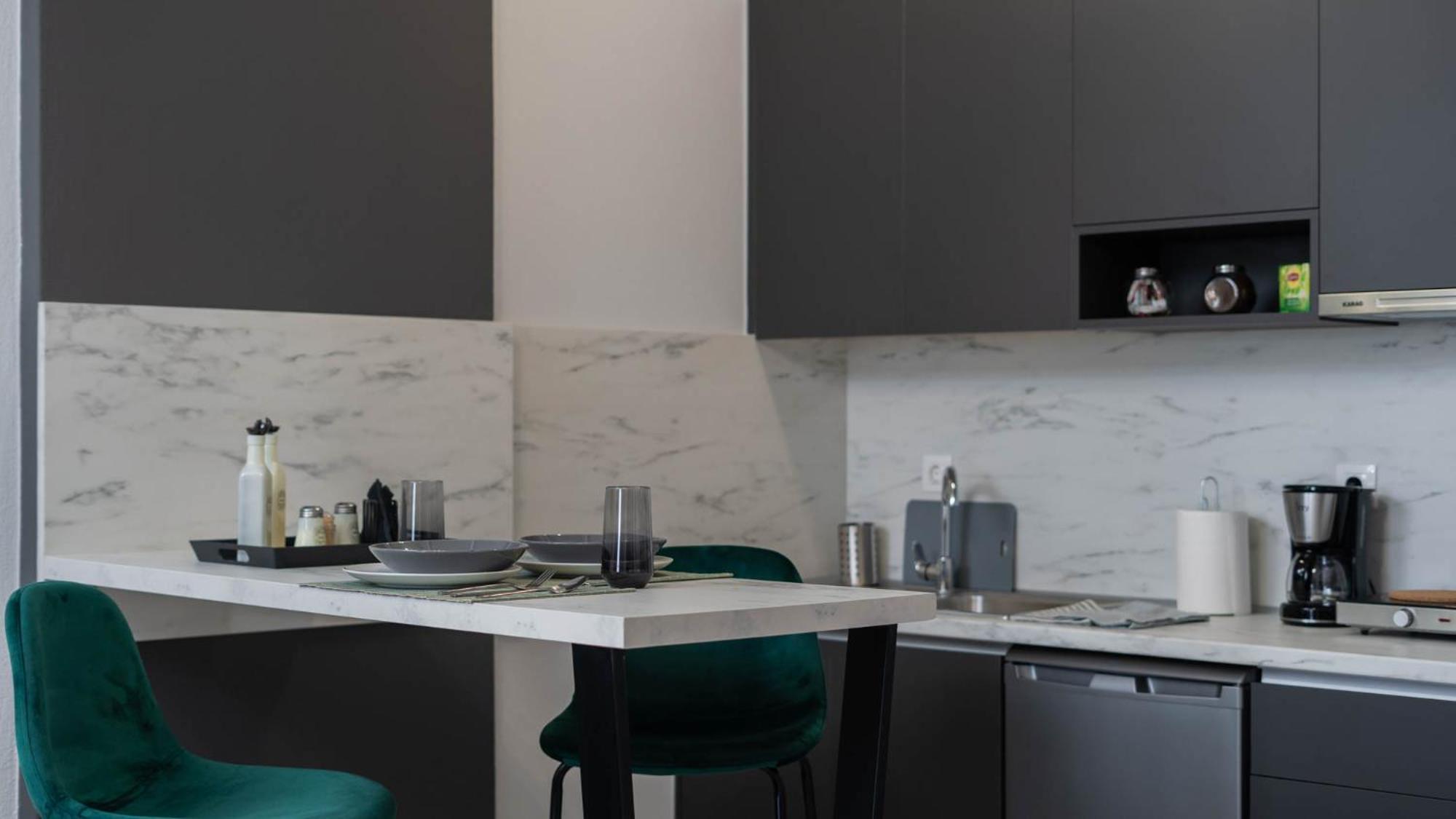Alba Suite Apartment Kalampáka Eksteriør bilde